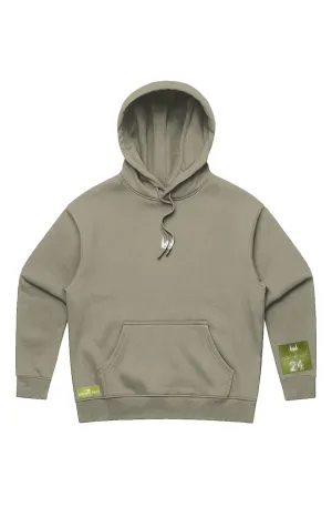 WOLFPACK UNLTD WOMEN'S "HOODED ARMOR"  PREMIUM HOODIE | EUCALYTPUS