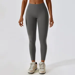 Women Gym Push Up Seamless Yoga Pants Stretchy High Waist Exercise Fitness Leggings