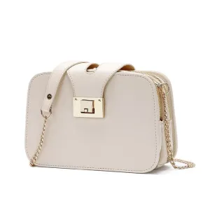 Women Shoulder Bag Chain Strap Flap Designer  Clutch Bag Ladies Messenger Bags With Metal Buckle