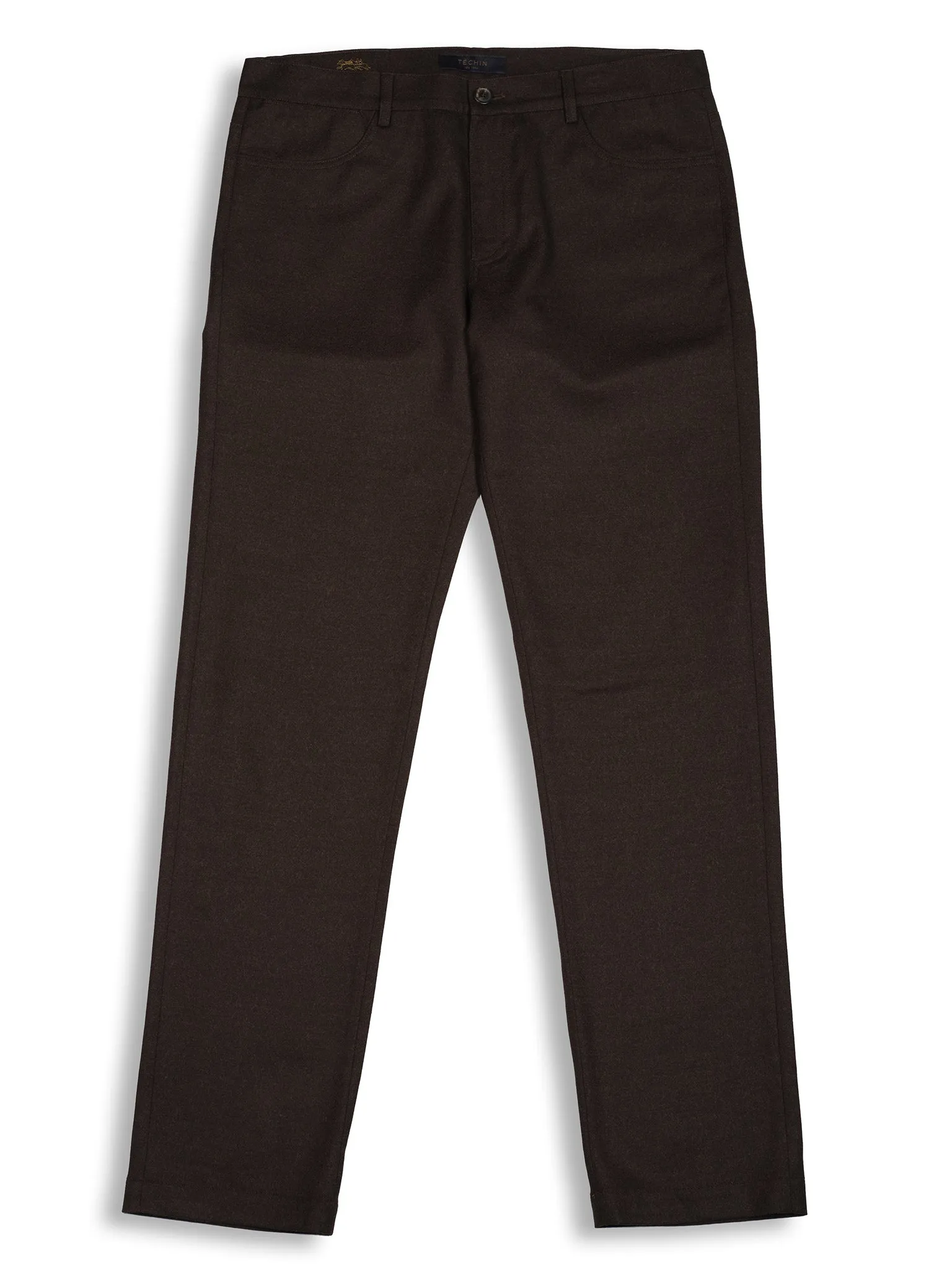Wool 5 Pocket Brown