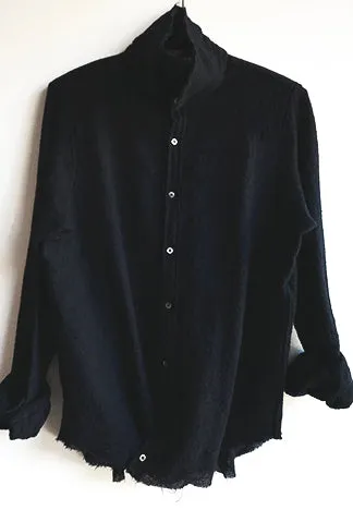 WOOL GAUZE BOY SHIRT