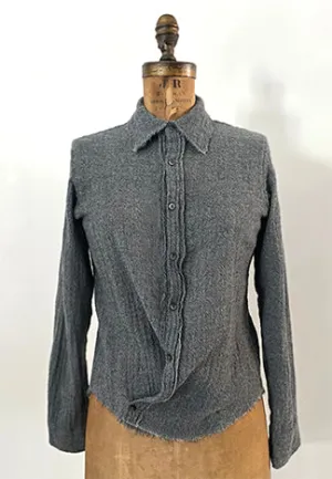 WOOL GAUZE BOY SHIRT