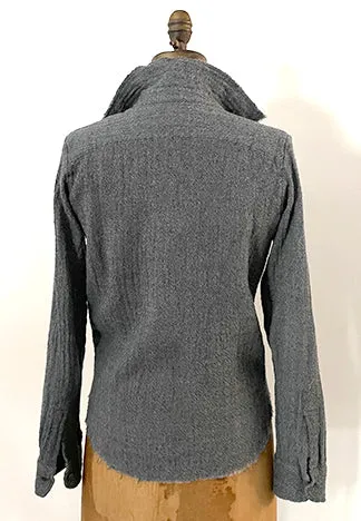 WOOL GAUZE BOY SHIRT