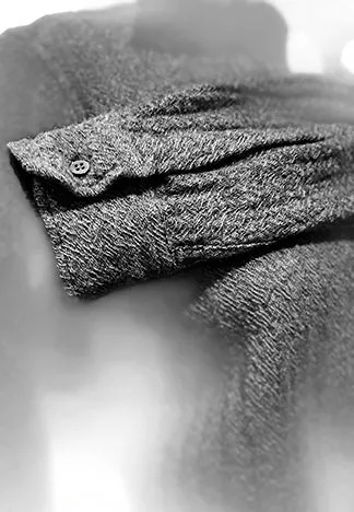 WOOL GAUZE BOY SHIRT