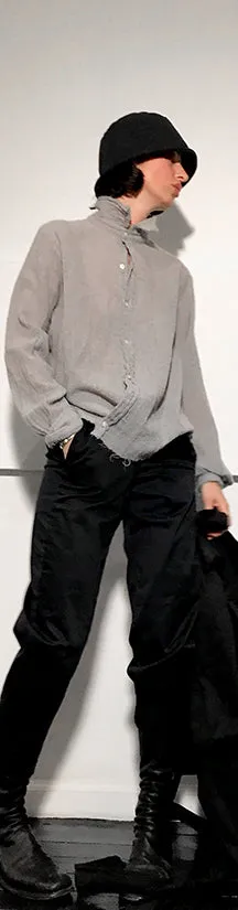 WOOL GAUZE BOY SHIRT