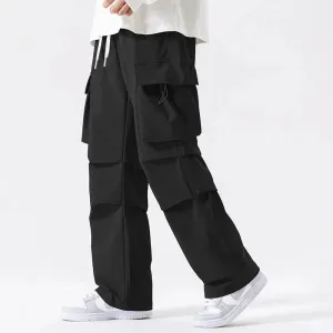Workwear Drawstring Cargo Pants